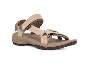 0196565211200 - TERRA FI LITE SUEDE Outdoorsandalen Damen in feather grey