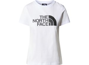 0196575398793 - THE NORTH FACE® T-Shirt Logo-Print Baumwolle für Damen weiß L