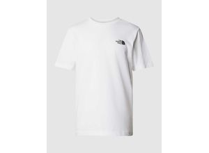 0196575400854 - T-Shirt mit Label-Print Modell SIMPLE DOME