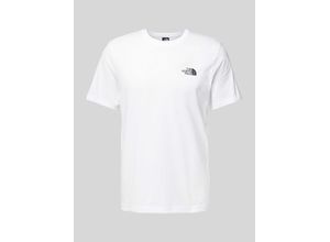 0196575401158 - THE NORTH FACE® T-Shirt Rundhalsausschnitt Logo-Print für Herren weiß XL