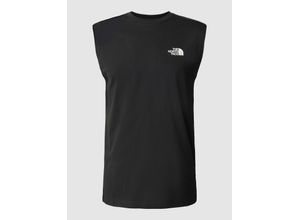 0196575404166 - Tanktop mit Label-Print Modell SIMPLE DOME 0196575404166 - Tanktop mit Label-Print Modell SIMPLE DOME