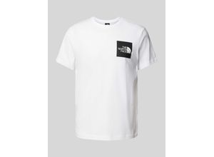 0196575423792 - T-Shirt mit Label-Print Modell FINE