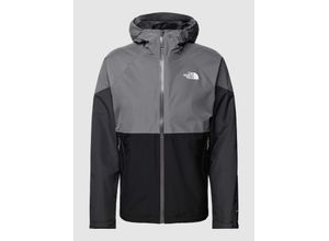 0196575540963 - THE NORTH FACE® Funktionsjacke Logo-Print Kapuze für Herren grau M