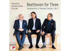 0196587393724 - Beethoven For ThreeSinf6 Pastorale& Op1No3 - Emanuel Ax Leonidas Kavakos Yo-Yo Ma (CD)