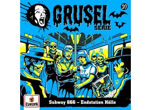 0196587560416 - Folge 10 Subway 666-Endstation Hölle (Vinyl) - Gruselserie (LP)