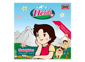 0196587607227 - Heidi - Nostalgiebox (10 CDs + Stickerbogen + Poster) - Heidi (Hörbuch)