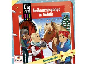0196587670023 - Die drei !!! - Adventskalender - Weihnachtsponys in Gefahr (2 CDs) - (Hörbuch)