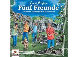 0196587826826 - Fünf Freunde und die Geheimbotschaft in der Ruine (Folge 154) - Enid Blyton (Hörbuch)