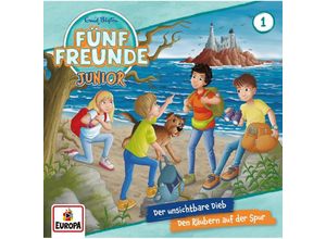 0196588153020 - Fünf Freunde Junior - Der unsichtbare Dieb   Den Räubern auf der Spur (Folge 1) - Enid Blyton (Hörbuch)