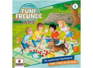 0196588153129 - Fünf Freunde Junior - Die mysteriöse Flaschenpost   Unser Timmy ist der Beste (Folge 2) - Enid Blyton (Hörbuch)