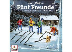 0196588229329 - Fünf Freunde und das seltsame Haus in der Schlucht (Folge 159) - Enid Blyton (Hörbuch)