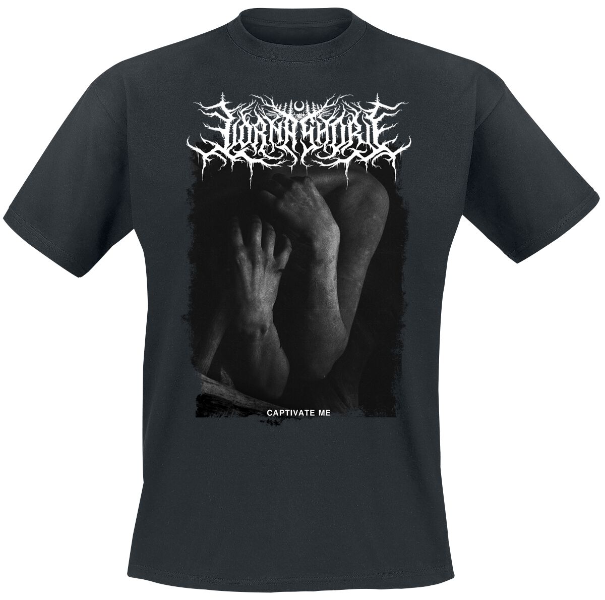 0196588371004 - Dancing Like Flames T-Shirt schwarz in M