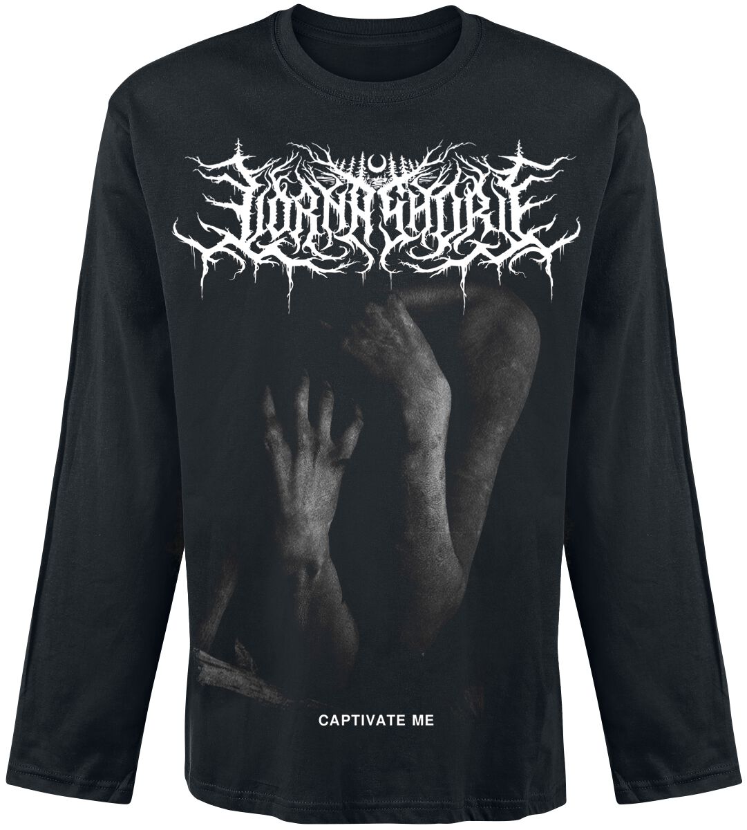 0196588371509 - Dancing Like Flames Langarmshirt schwarz in M 0196588371509 - Dancing Like Flames Langarmshirt schwarz in M
