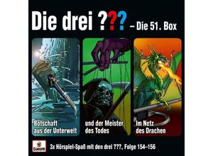 0196588417221 - Die drei ??? - Die 51 Box (Folgen 154-156) (3 CDs) - (Hörbuch)