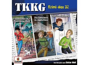 0196588417429 - TKKG - Krimi-Box 32 (Folgen 215 216 217) (3 CDs) - (Hörbuch)