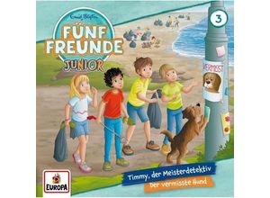 0196588446627 - Fünf Freunde JUNIOR - Timmy der Meisterdetektiv Der vermisste Hund1 Audio-CD - Enid Blyton (Hörbuch)