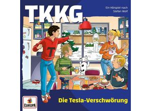 0196588459221 - TKKG - Die Tesla-Verschwörung (Folge 230) - (Hörbuch)