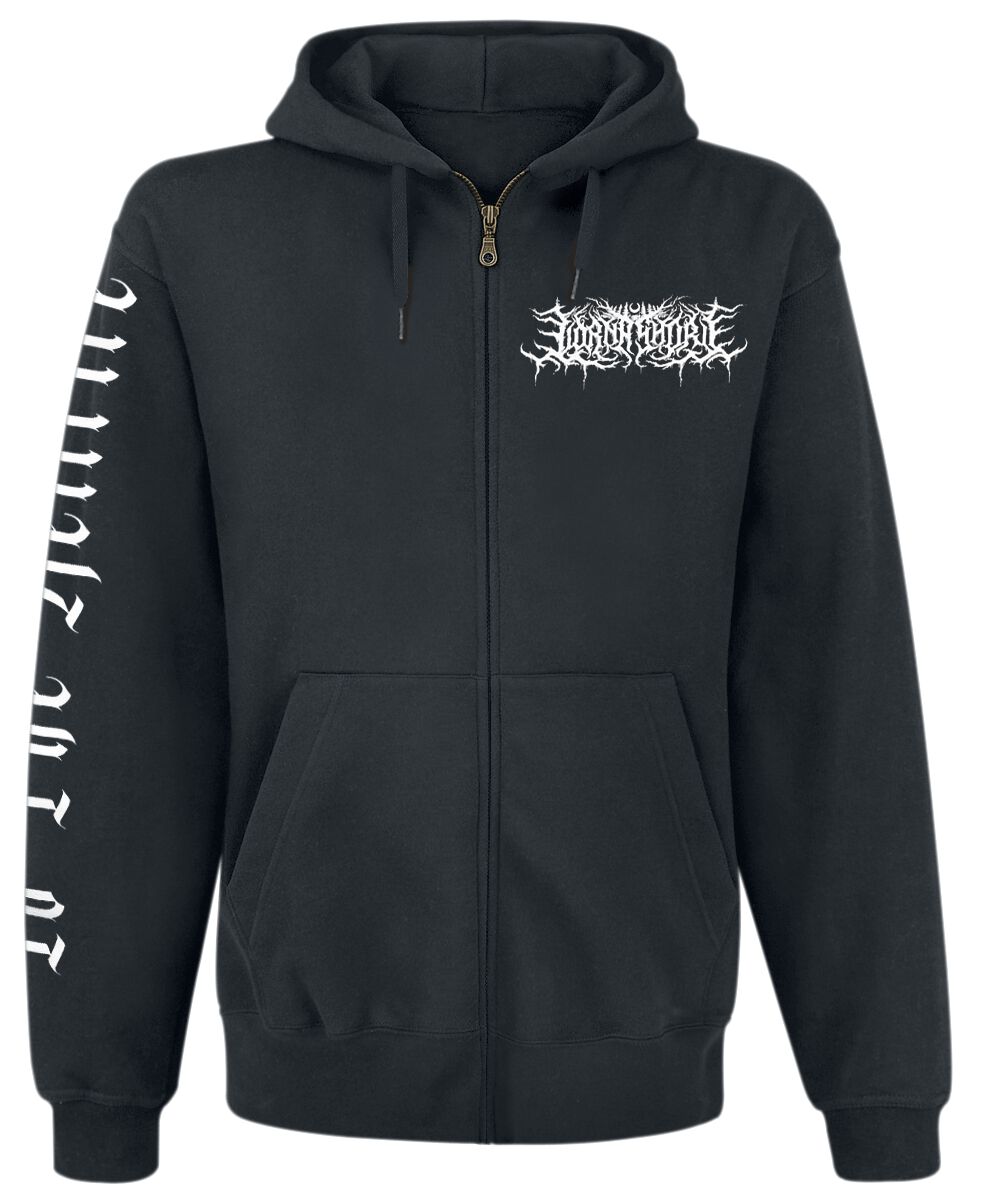 0196588566400 - To The Hellfire Kapuzenjacke schwarz in M