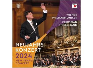 0196588589713 - Neujahrskonzert 2024 (3 LPs) (Vinyl) - Christian Thielemann Wiener Philharmoniker (LP)