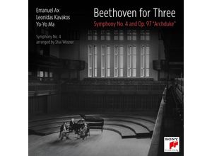 0196588816420 - Beethoven For ThreeSinf4 & Op97 Erzherzogtrio - Yo-Yo Ma Leonidas Kavakos Emanuel Ax (CD)