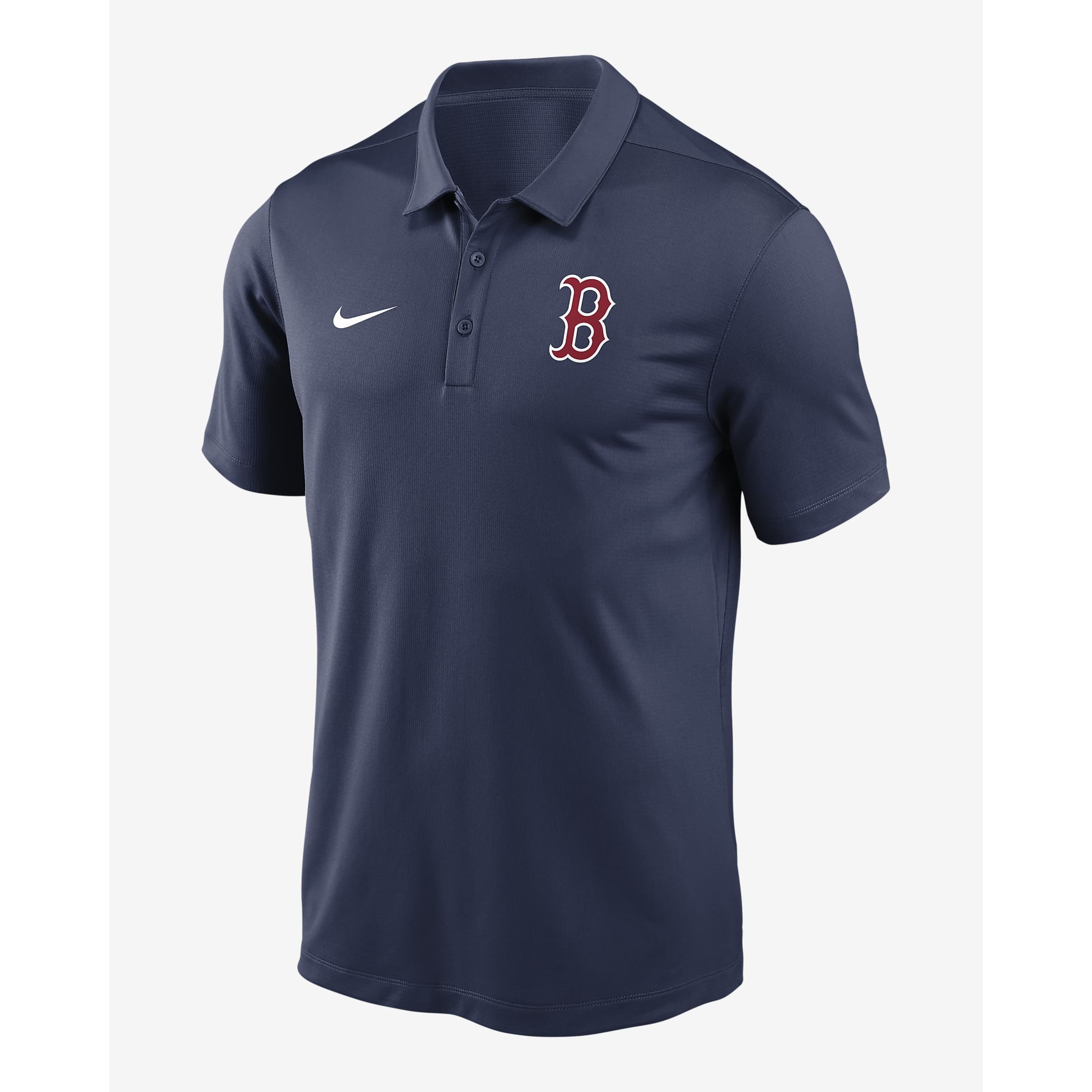 0196590470283 - Polo-Shirt Boston Red Sox Team Agility Logo Franchise