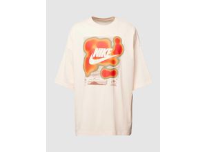 0196606970004 - T-Shirt mit Label-Print