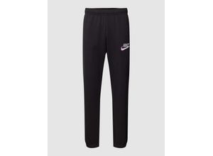 0196607402054 - - Club - Fleece-Jogginghose in Schwarz