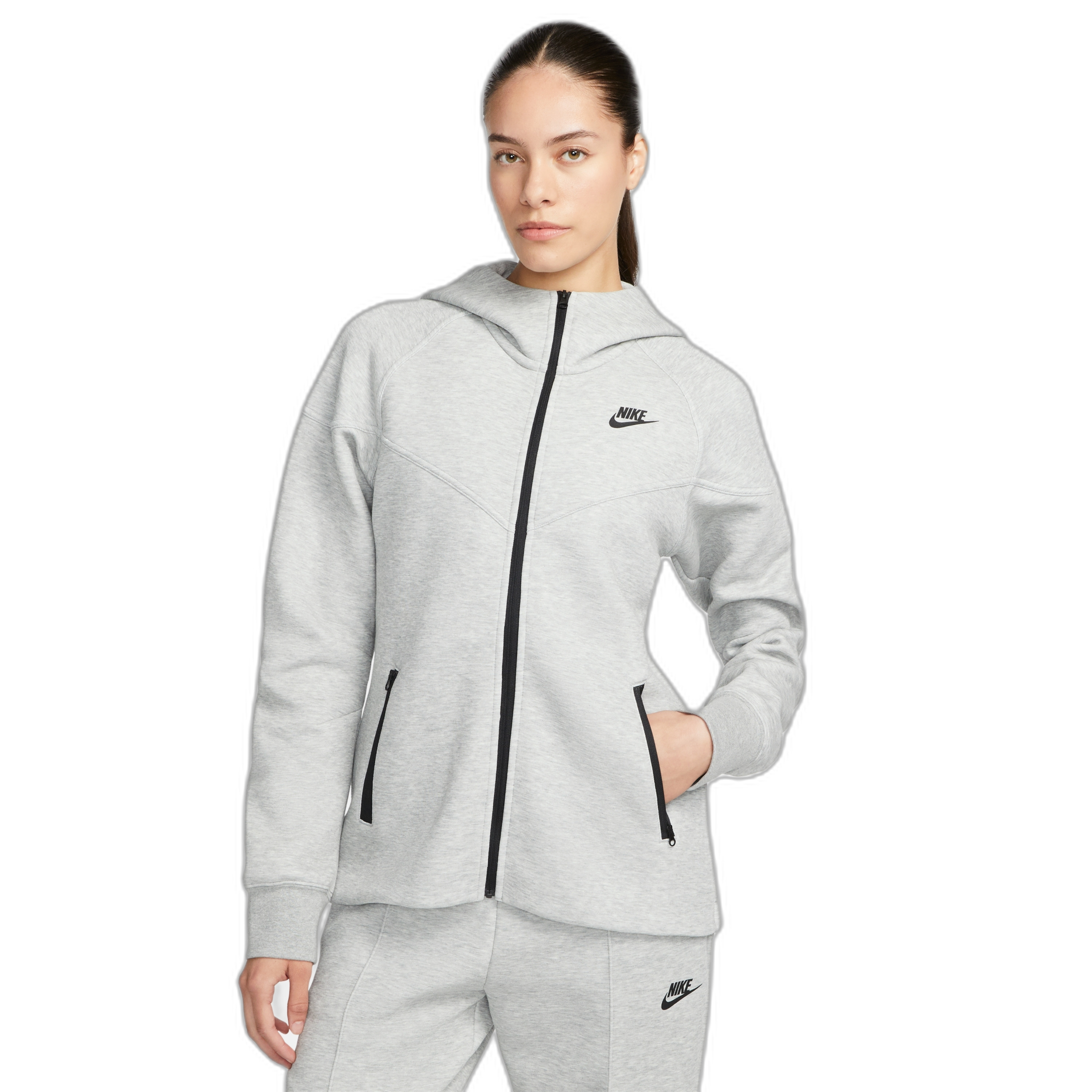 0196609682249 - Damen-Trainingsjacke mit Kapuze Tech Fleece Windrunner