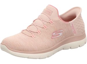 0196642464055 - SKECHERS® Summit Slip-On-Sneaker Dazzling Haze dämpfend maschinenwaschbar für Damen rosa 36