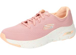 0196642748308 - SKECHERS® Arch Fit Sneaker Mesh für Damen rosa 38