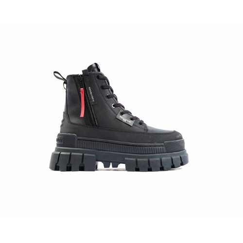 0196660176527 - Lederstiefeletten Damen Revolt Boot Zip