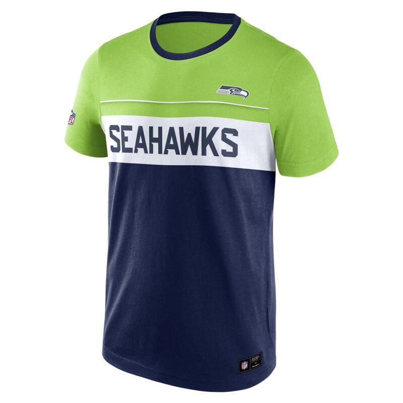 0196755788505 - Seattle Seahawks Foundation T-Shirt Trikot multicolor in M