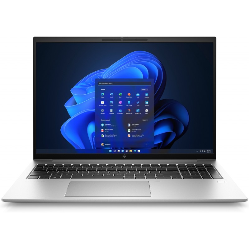 0196786154942 - Notebook EliteBook 860 406 cm (16 Zoll) WUXGA Intel® Core™ i5 i5-1235U 16 GB RAM 512 GB Flash 512 GB SSD Intel Iris Xe Win 11 Pro Silber 6F6K5EA#ABD