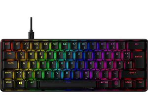 0196786337420 - Alloy Origins 60 - HX Red Gaming-Tastatur schwarz 0196786337420 HyperX