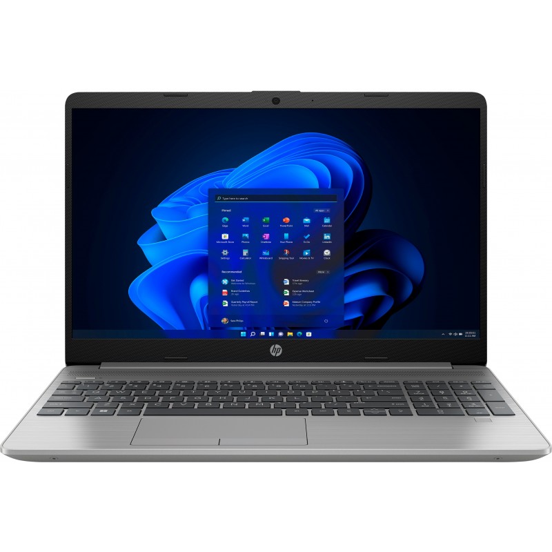 0196786461484 - 250 G9 Notebook - Intel Core i5 1235U - Win 11 Pro - Iris Xe Graphics - 16 GB RAM - 512 GB SSD NVMe Value - 396 cm (156) IPS 1920 x 1080 (Full HD) - Wi-Fi 6 - Asteriod silberfarben - kbd Deutsch