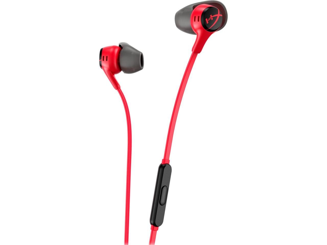 0196786890161 - Kopfhörer mit Mikrofon Earbuds II  Rot