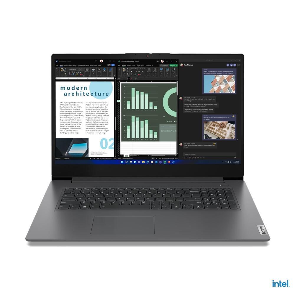 0196804063430 - Notebook V17-IRU 439 cm (173 Zoll) Full HD Intel® Core™ i3 i3-1315U 8 GB RAM 256 GB SSD Intel UHD Graphics FreeDOS Grau 83A2000AGE