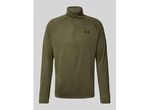 0196884098667 - Regular Fit Longsleeve mit Reißverschluss Modell Tech