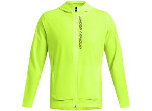 0196885334740 - OUTRUN THE STORM Laufjacke Herren in high-vis yellow-black-reflective