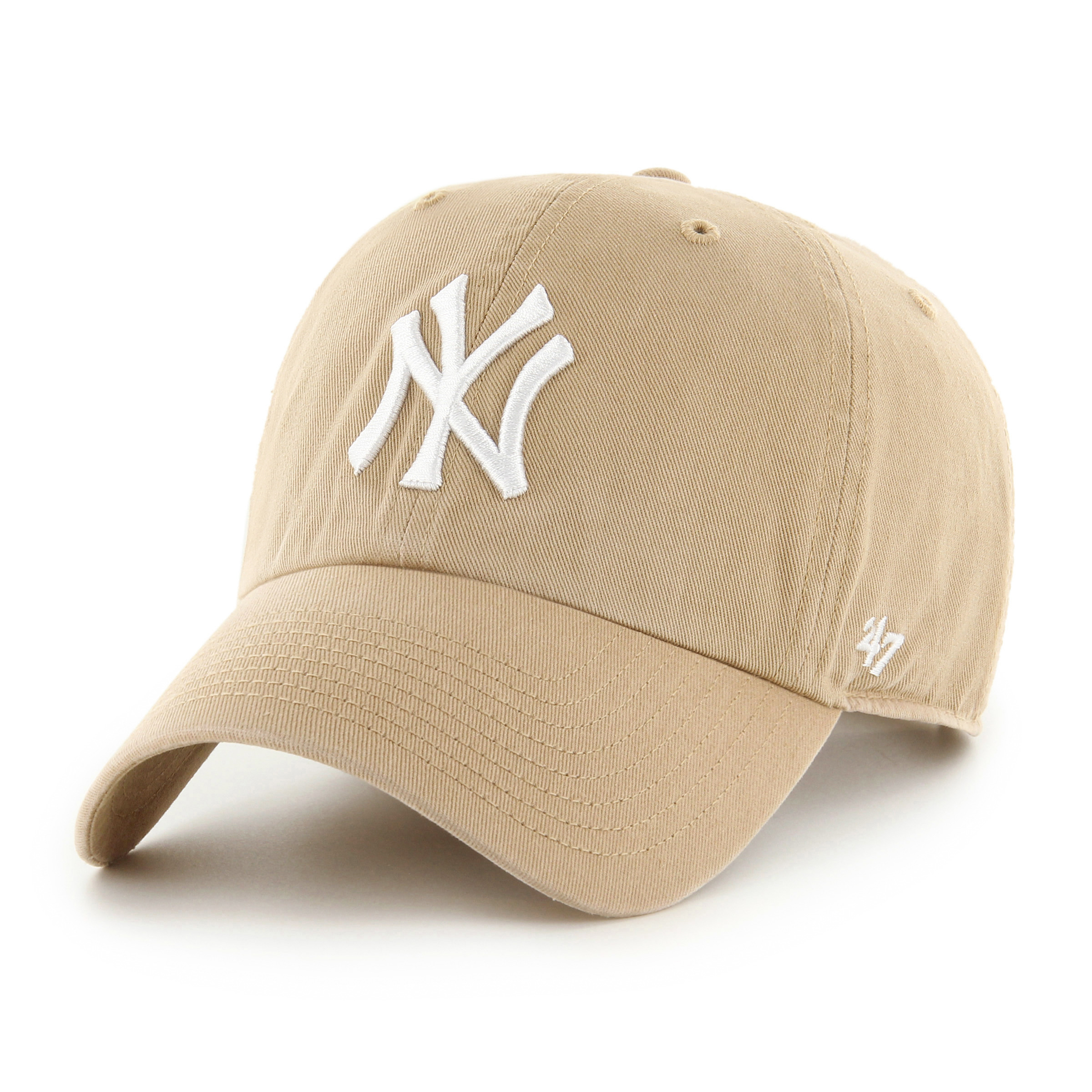 0196895250221 - New York Yankees Baseball-Cap MLB Clean UP No Loop Label