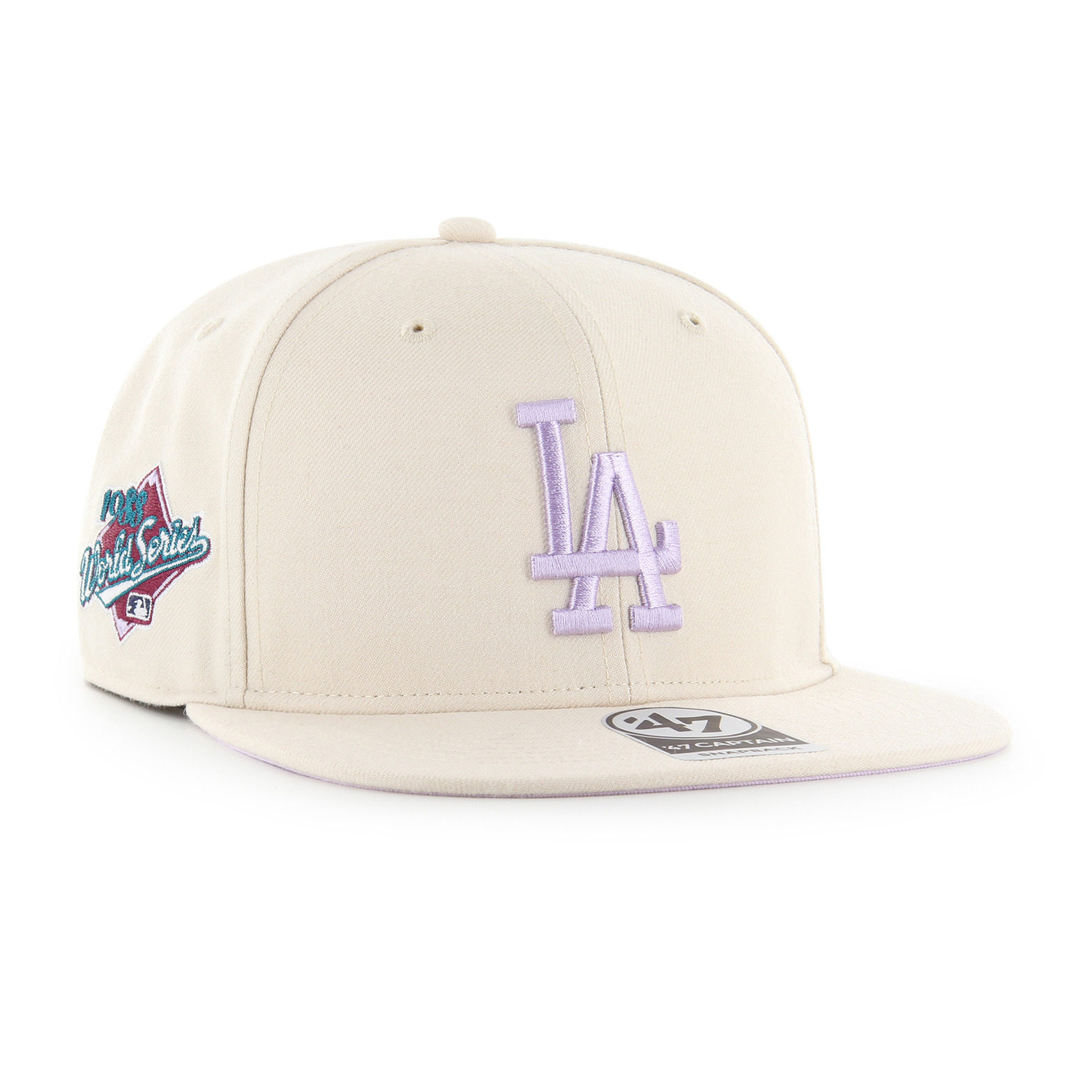 0196895666626 - Casquette snapback MLB Los Angeles Dodgers Sure Shot Under Captain