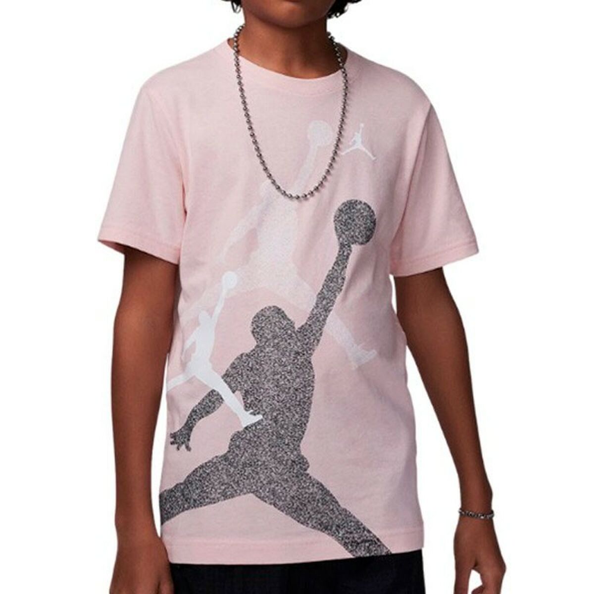 0196923144232 - Kurzarm-T-Shirt für Kinder JDB GRADIENT STACKED JM SS TEE 95D119 AHC Rosa 0196923144232 - Kurzarm-T-Shirt für Kinder JDB GRADIENT STACKED JM SS TEE 95D119 AHC Rosa