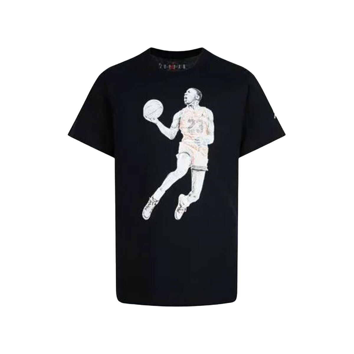 0196923500847 - Kurzarm-T-Shirt für Kinder Air Schwarz 0196923500847 - Kurzarm-T-Shirt für Kinder Air Schwarz