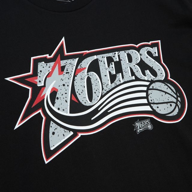 0196945230746 - T-Shirt Philadelphia 76ers NBA Cracked Cement 0196945230746 - T-Shirt Philadelphia 76ers NBA Cracked Cement