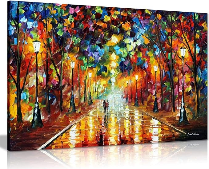 0196957962024 - Farewell to Anger von Leonid Afremov Leinwand Kunst Fotodruck für Heimdekoration (24 x 16)