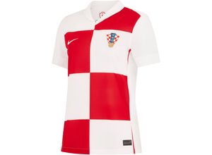 0196975647224 - Kroatien 2024 Heim Teamtrikot Damen in white-university red-white