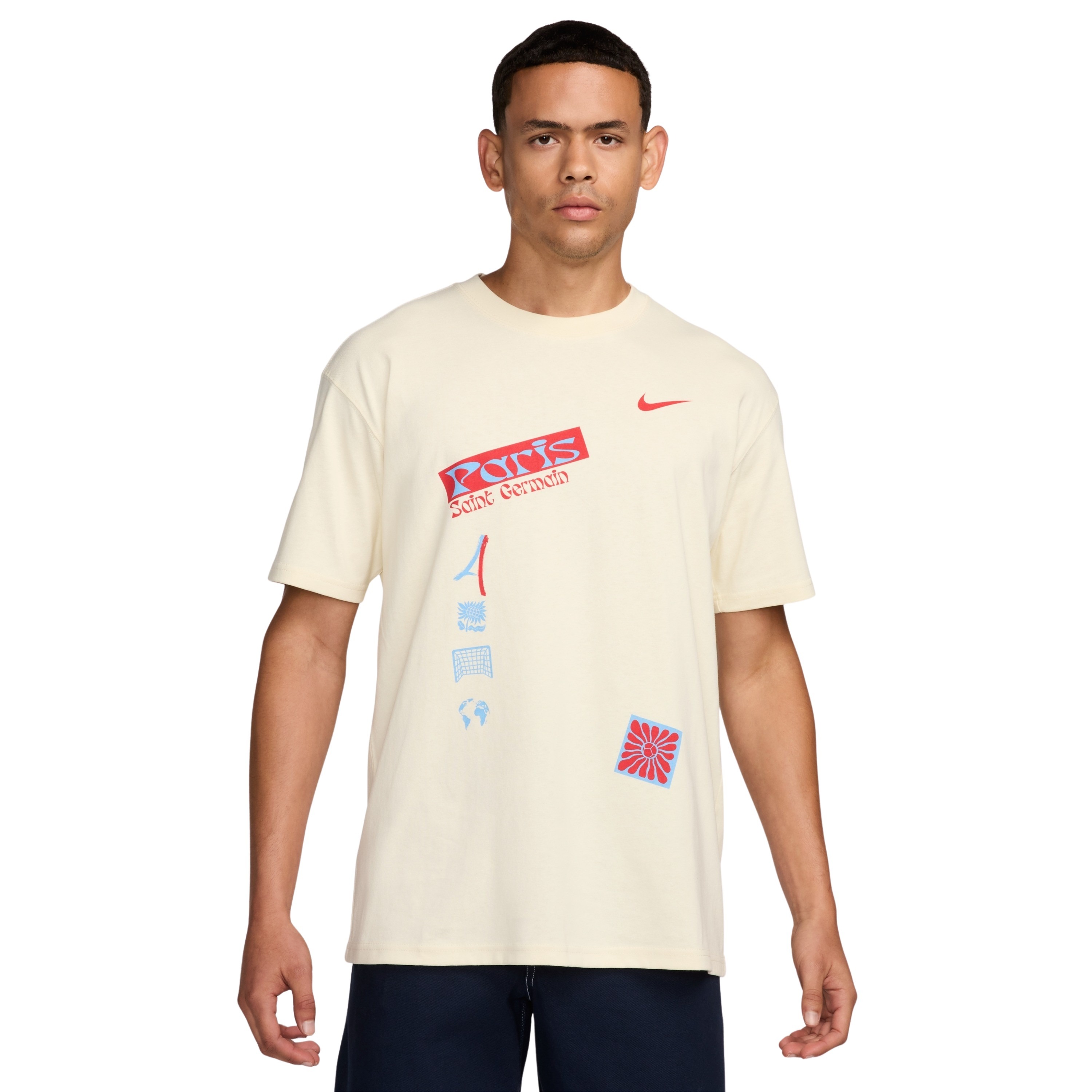 0196977903588 - T-Shirt PSG Max90 Earth 0196977903588 - T-Shirt PSG Max90 Earth