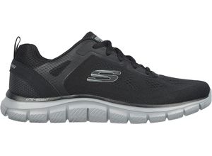 0196989490465 - SKECHERS® Track Sneaker Broader Memory Foam waschbar für Herren schwarz 44