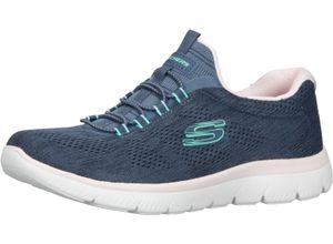 0196989501123 - SKECHERS® Sneaker Summits - Fun Flair Memory-Foam für Damen blau 36