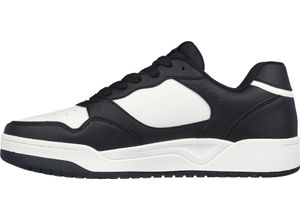 0196989547060 - SKECHERS® Sneaker Kunstleder zweifarbig für Herren schwarz 44